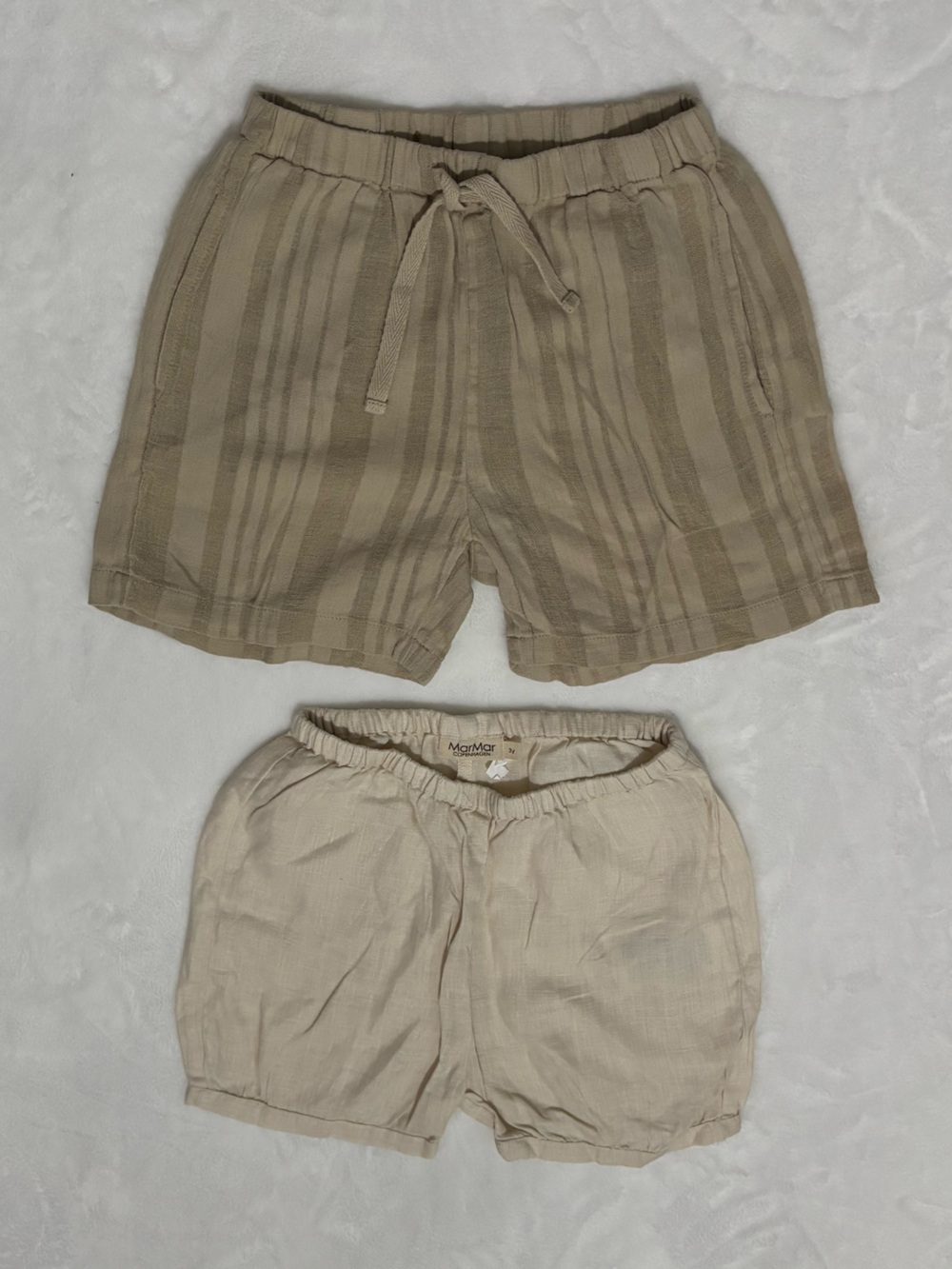 MARMAR COPENHAGEN Kids Bundle 2 Linen and Cotton Shorts - Picture 3 of 14